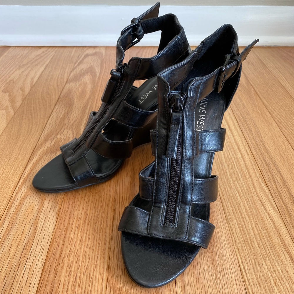 Gladiator Nine West Wedge Sandal